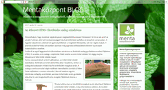 Desktop Screenshot of mentakozpont.blogspot.com