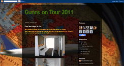 Desktop Screenshot of gunns-on-tour-2011.blogspot.com