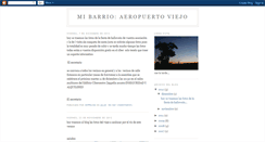 Desktop Screenshot of mibarrioaeropuertoviejo.blogspot.com