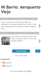 Mobile Screenshot of mibarrioaeropuertoviejo.blogspot.com