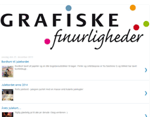 Tablet Screenshot of grafiskefinurligheder.blogspot.com