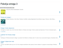 Tablet Screenshot of fiskolja-omega-3.blogspot.com