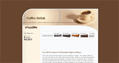 Desktop Screenshot of coffeedrink-peacyka.blogspot.com