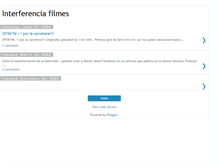 Tablet Screenshot of interferenciafilmes.blogspot.com