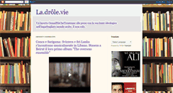Desktop Screenshot of ladroolevie.blogspot.com