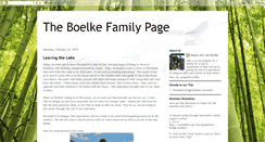 Desktop Screenshot of boelkefamily.blogspot.com