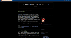 Desktop Screenshot of melhores-videos-de-sexo.blogspot.com