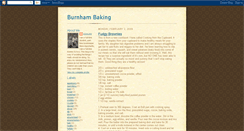 Desktop Screenshot of burnham-baking.blogspot.com