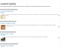 Tablet Screenshot of creativepalit.blogspot.com