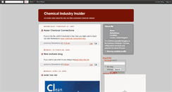 Desktop Screenshot of chemicalindustry.blogspot.com