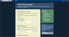 Desktop Screenshot of clubcycliste-acmargny.blogspot.com
