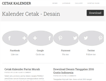 Tablet Screenshot of cetak-kalender.blogspot.com