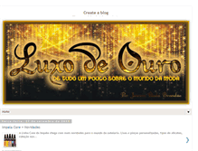 Tablet Screenshot of luxodeouro.blogspot.com