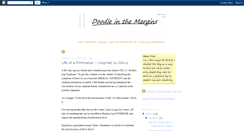 Desktop Screenshot of doodleinthemargins.blogspot.com