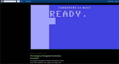 Desktop Screenshot of commodore64music.blogspot.com