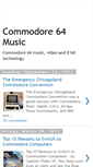 Mobile Screenshot of commodore64music.blogspot.com