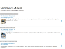 Tablet Screenshot of commodore64music.blogspot.com