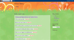 Desktop Screenshot of mahietester.blogspot.com