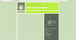 Desktop Screenshot of beaverphear.blogspot.com