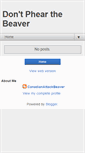 Mobile Screenshot of beaverphear.blogspot.com