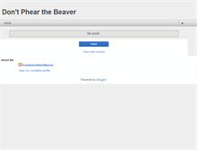 Tablet Screenshot of beaverphear.blogspot.com