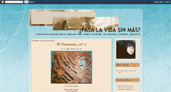 Desktop Screenshot of pasalavidasinmas.blogspot.com