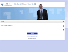 Tablet Screenshot of kamel-eljed.blogspot.com