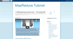 Desktop Screenshot of mapreduce-tutorial.blogspot.com