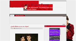 Desktop Screenshot of feverjustinbieber.blogspot.com