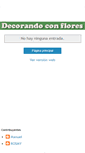 Mobile Screenshot of decorandoconflores.blogspot.com