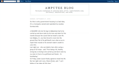 Desktop Screenshot of amputeenews.blogspot.com