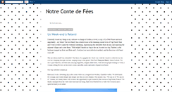 Desktop Screenshot of notrecontedefees64.blogspot.com