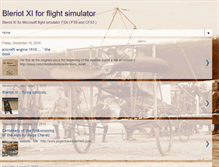 Tablet Screenshot of bleriot-11-en.blogspot.com