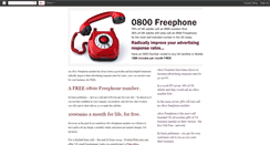 Desktop Screenshot of freefreephone.blogspot.com