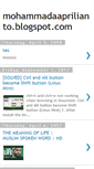 Mobile Screenshot of mohammadaaprilianto.blogspot.com