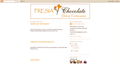 Desktop Screenshot of fresiaychocolate.blogspot.com