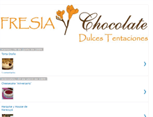 Tablet Screenshot of fresiaychocolate.blogspot.com