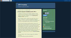 Desktop Screenshot of hpvhrvatska.blogspot.com