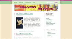 Desktop Screenshot of dibujando-historias.blogspot.com