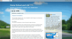 Desktop Screenshot of homeschoolandlife.blogspot.com