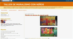 Desktop Screenshot of muralismoenlaescuela.blogspot.com