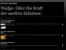 Tablet Screenshot of mattergretener.blogspot.com