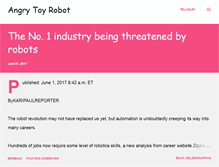 Tablet Screenshot of angrytoyrobot.blogspot.com