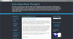 Desktop Screenshot of noobruns.blogspot.com