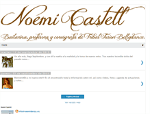 Tablet Screenshot of noemicastell.blogspot.com