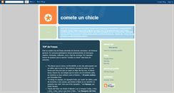 Desktop Screenshot of cometeunchicle.blogspot.com