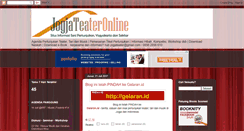 Desktop Screenshot of jogjateater.blogspot.com