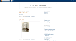 Desktop Screenshot of fifeancestors.blogspot.com