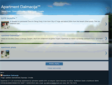 Tablet Screenshot of apartman-dalmacija.blogspot.com