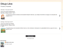 Tablet Screenshot of dibujolibrelibre.blogspot.com